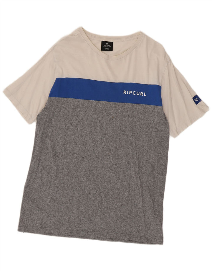Rip Curl Herren-T-Shirt mit Standard-Passform, groß, mehrfarbig, Farbblock