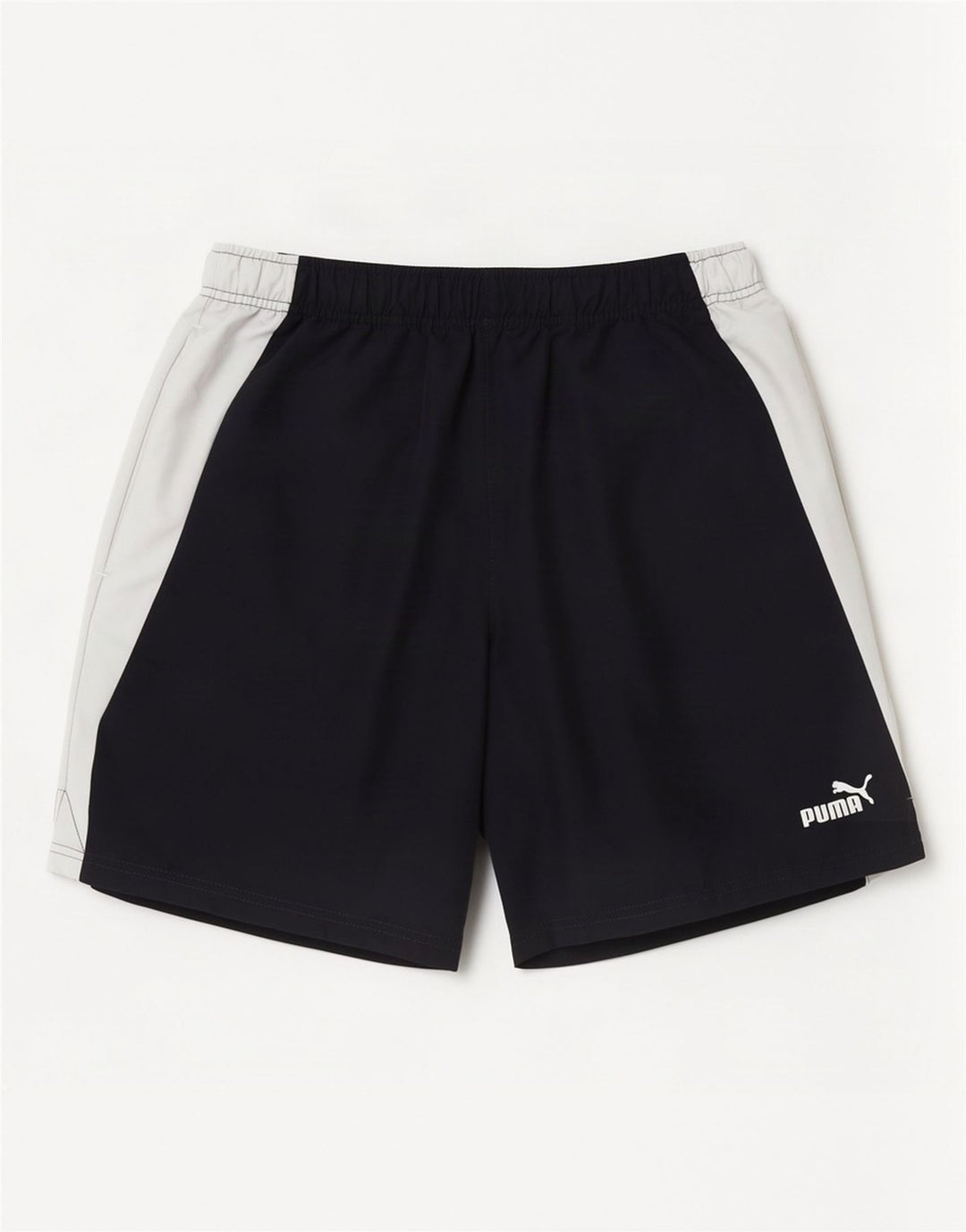 Puma Herren Sportshorts Medium Marineblau Colourblock Polyester