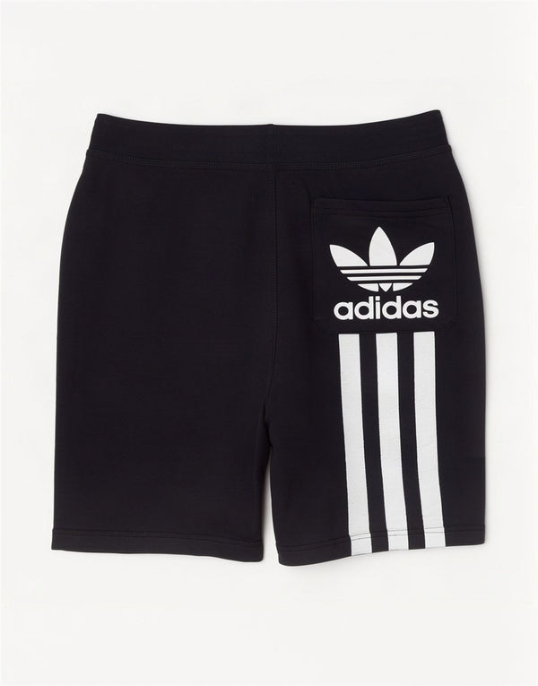 Adidas Herren Graphic Sport Shorts Mittelschwarze Baumwolle