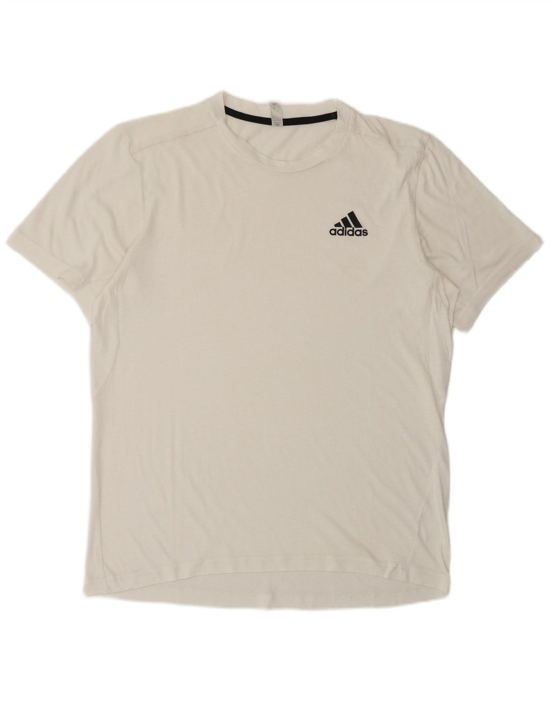 Adidas Herren T-Shirt Top Small Weiß