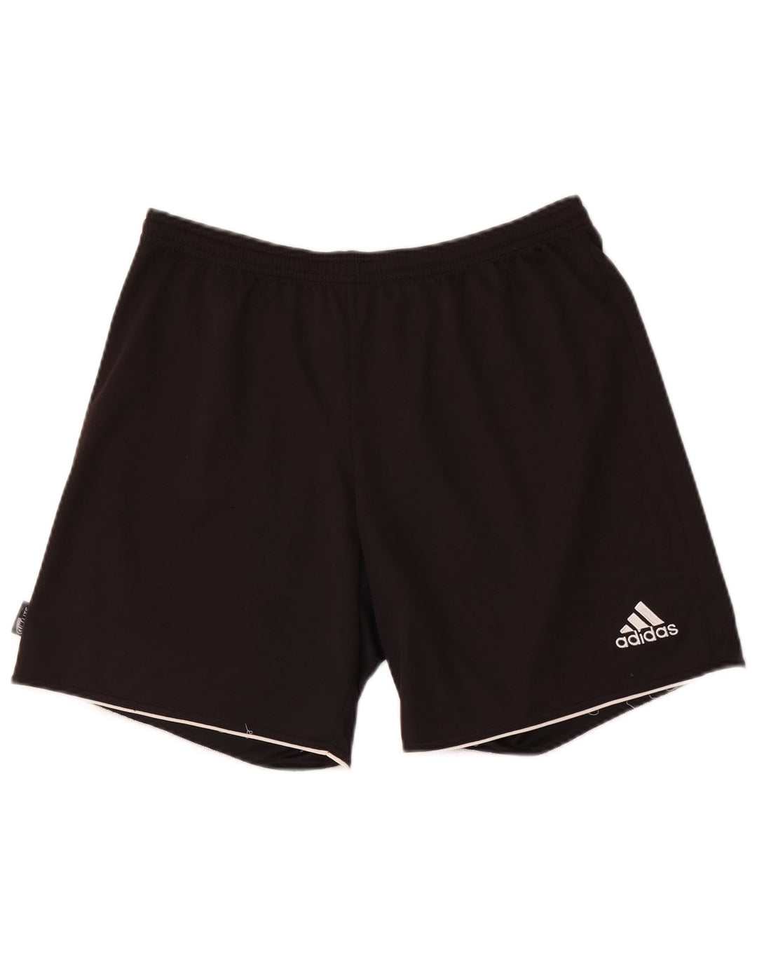 Adidas Herren-Sportshorts mit normaler Passform, mittelgroß, schwarz, Polyester, Sport