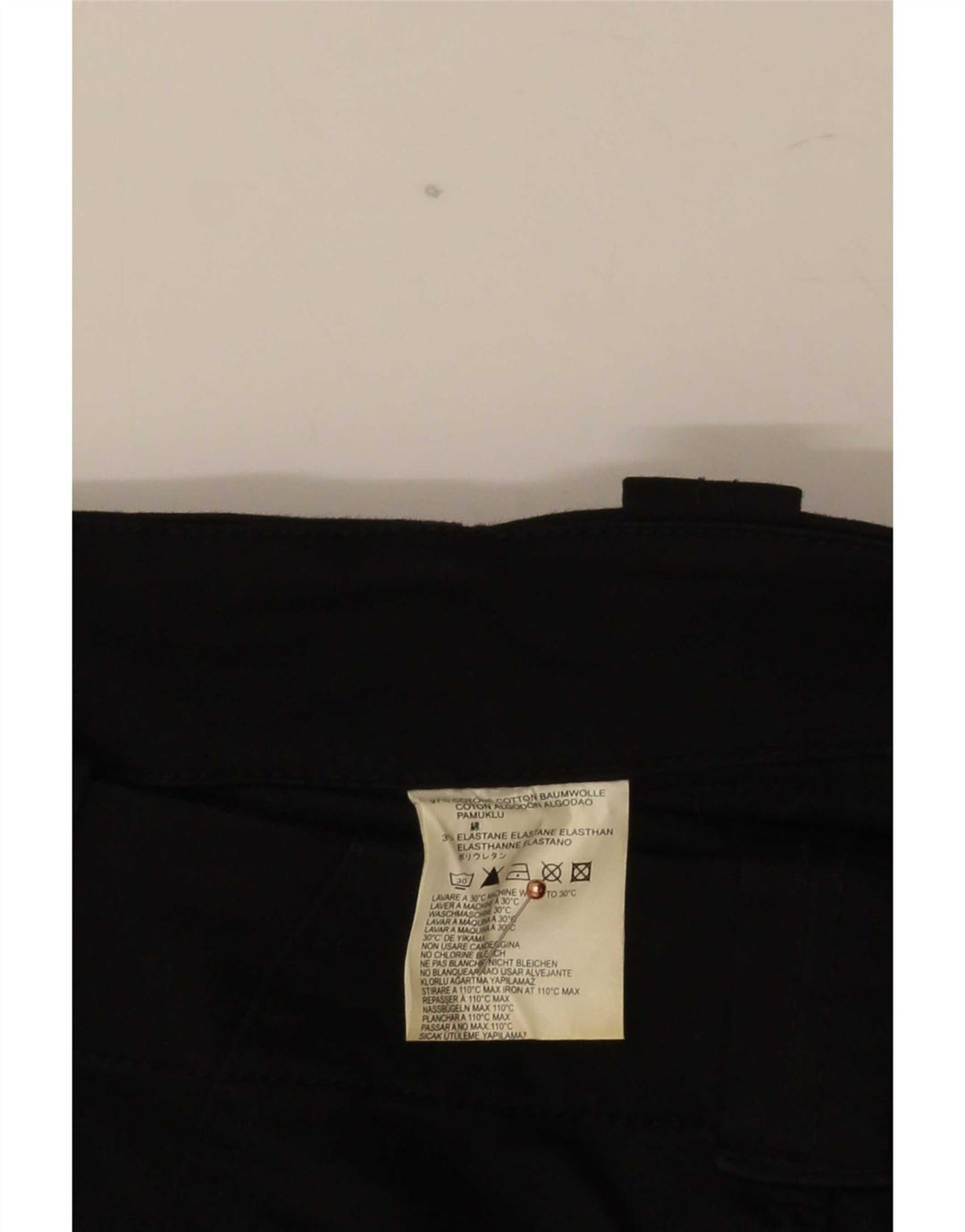 Diesel Slim-Cargohose für Damen, W30, L35, schwarze Baumwolle