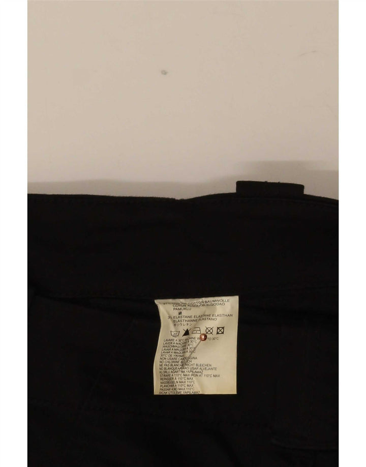 Diesel Slim-Cargohose für Damen, W30, L35, schwarze Baumwolle