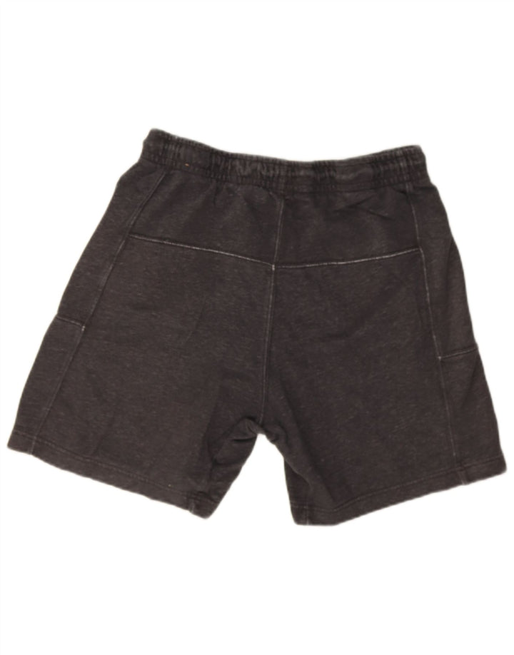 Nike Herren-Sportshorts aus mittelgrau gefleckter Baumwolle