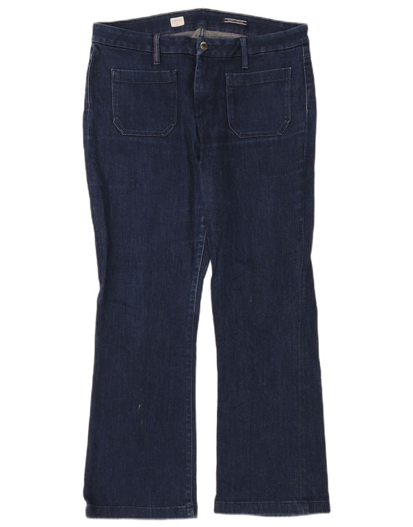 Tommy Hilfiger Damen Como RW Jegging Bootcut Jeans W33 L27 Marineblau