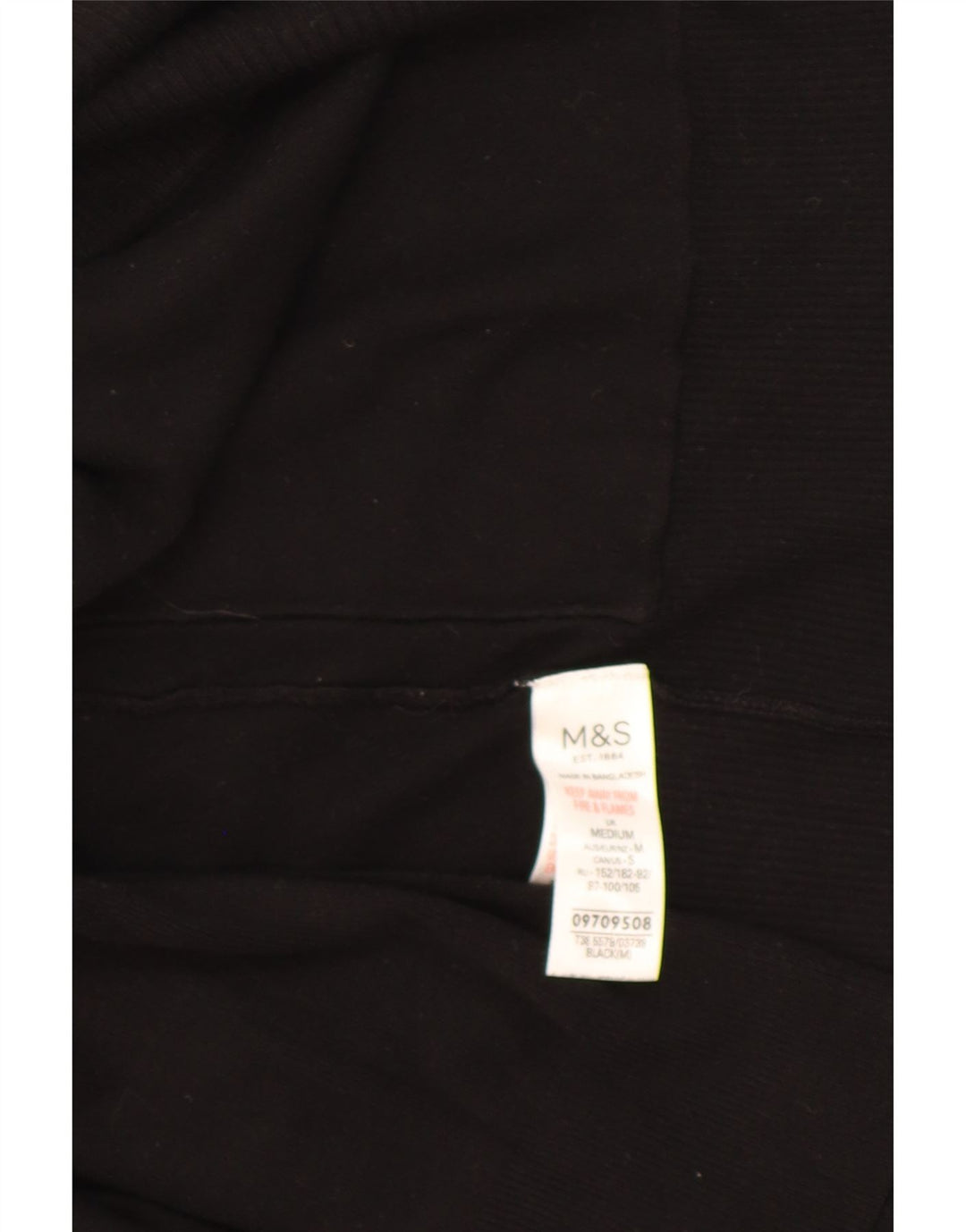 Marks & Spencer Damen Longline Open Cardigan Pullover UK 14 Medium Schwarz