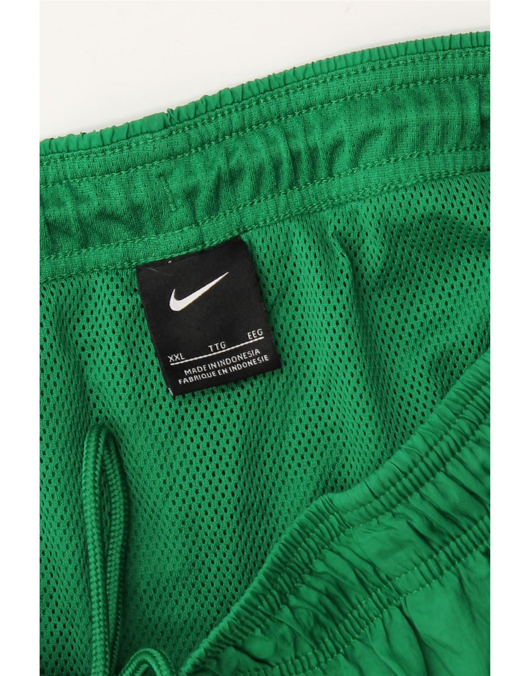 Nike Herren-Badeshorts 2XL, grünes Colourblock-Nylon