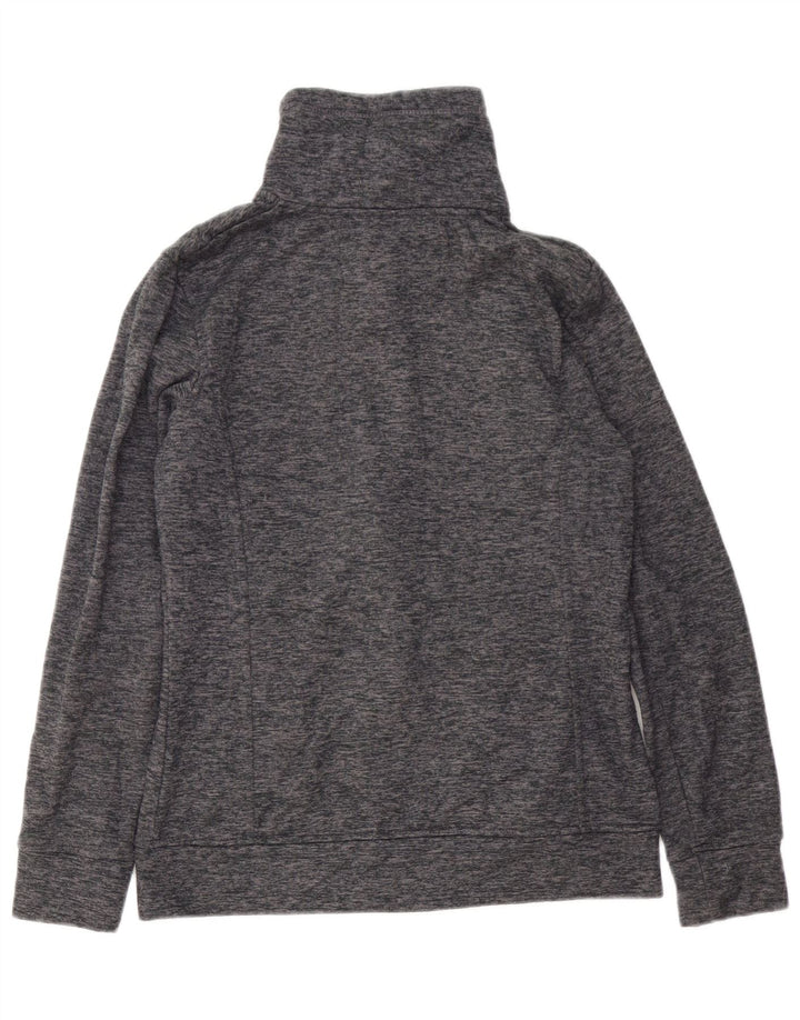 O'Neill Damen-Trainingsanzugoberteil, Jacke, UK 10, Größe S, grau geflecktes Polyester