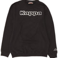 Kappa Herren Graphic Sweatshirt Pullover XL Schwarz Baumwolle