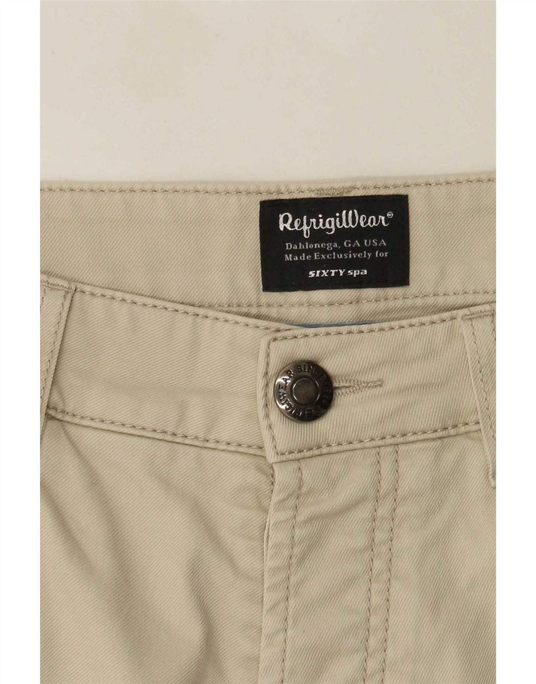 Refrigiwear Herren-Freizeitshorts W34 Large Off White