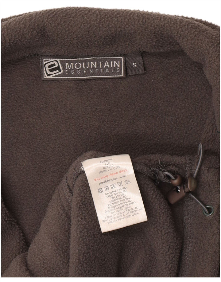 Mountain Essentials Herren Fleecejacke UK 36 Small Grau Polyester