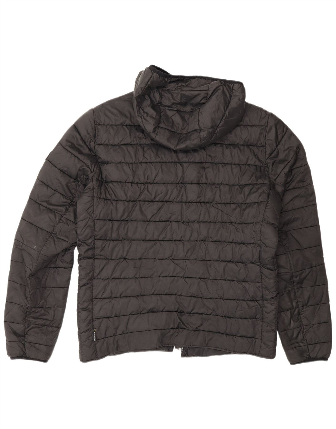 Barbour Herren-Jacke mit Kapuze, gepolstert, UK 40, Größe L, Schwarz, Polyester
