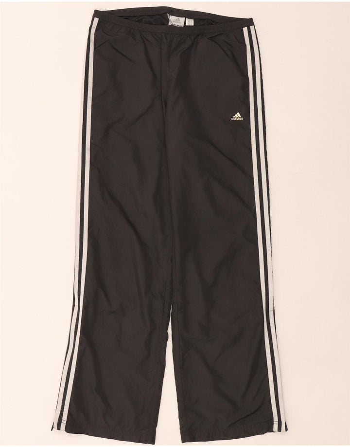 Adidas Damen Clima 365 Trainingshose UK 10 Small Schwarz Polyester