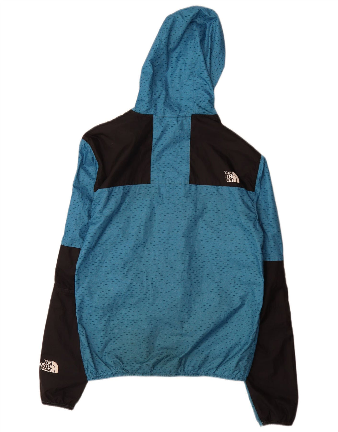 The North Face Herren-Regenjacke mit Kapuze, klein, blau, Polyester