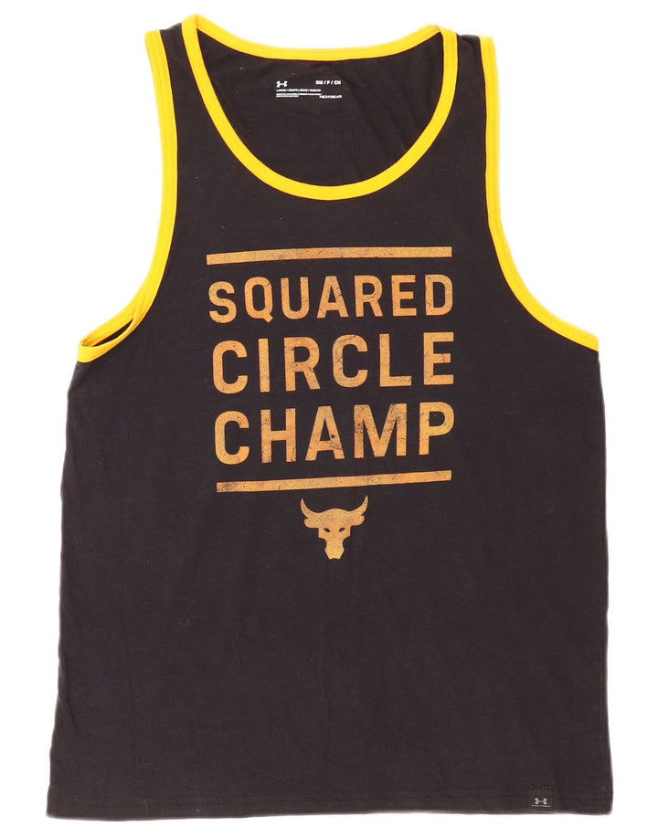 Under Armour Herren Heat Gear Grafik-Weste-Oberteil, Größe S, Schwarz