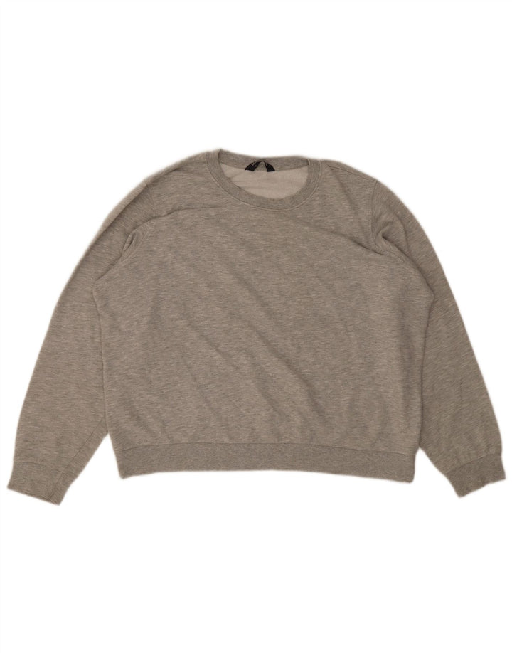 Marks & Spencer Damen-Sweatshirt in Übergröße, Gr. 18, XL, Grau meliert