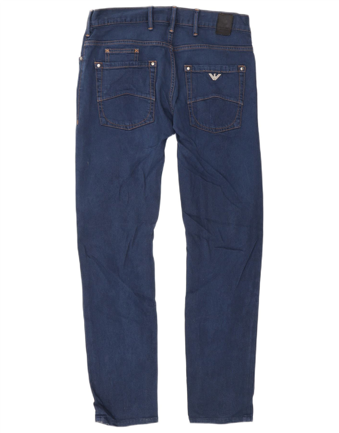 Armani Herren Slim Jeans W31 L30 Blaue Baumwolle