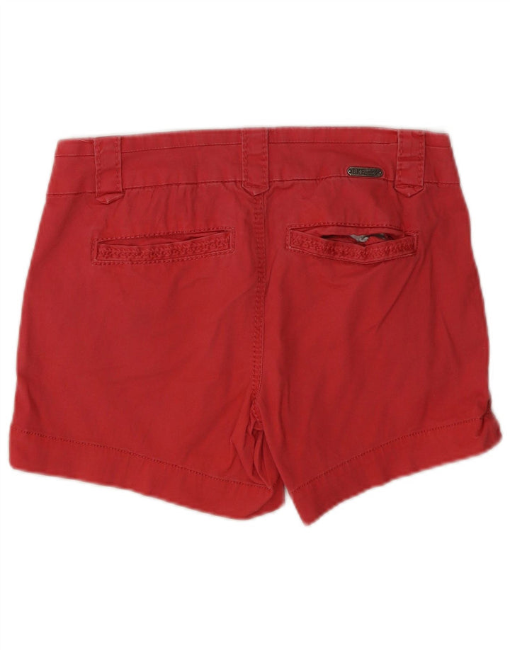 BKE Damen-Freizeitshorts, W26, Größe S, Rot, Baumwolle