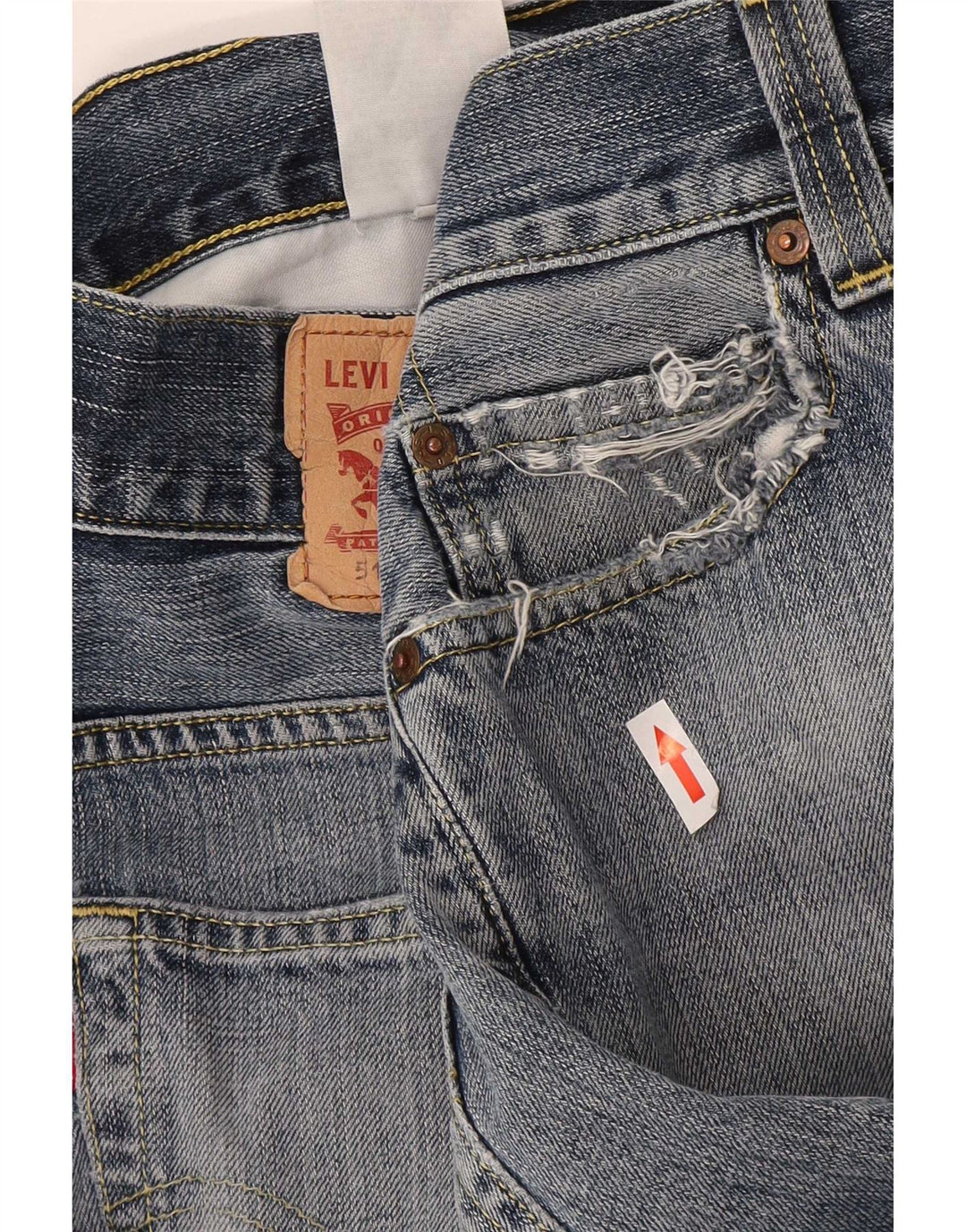 Levi's Herren 511 Slim Jeans W32 L32 Blaue Baumwolle