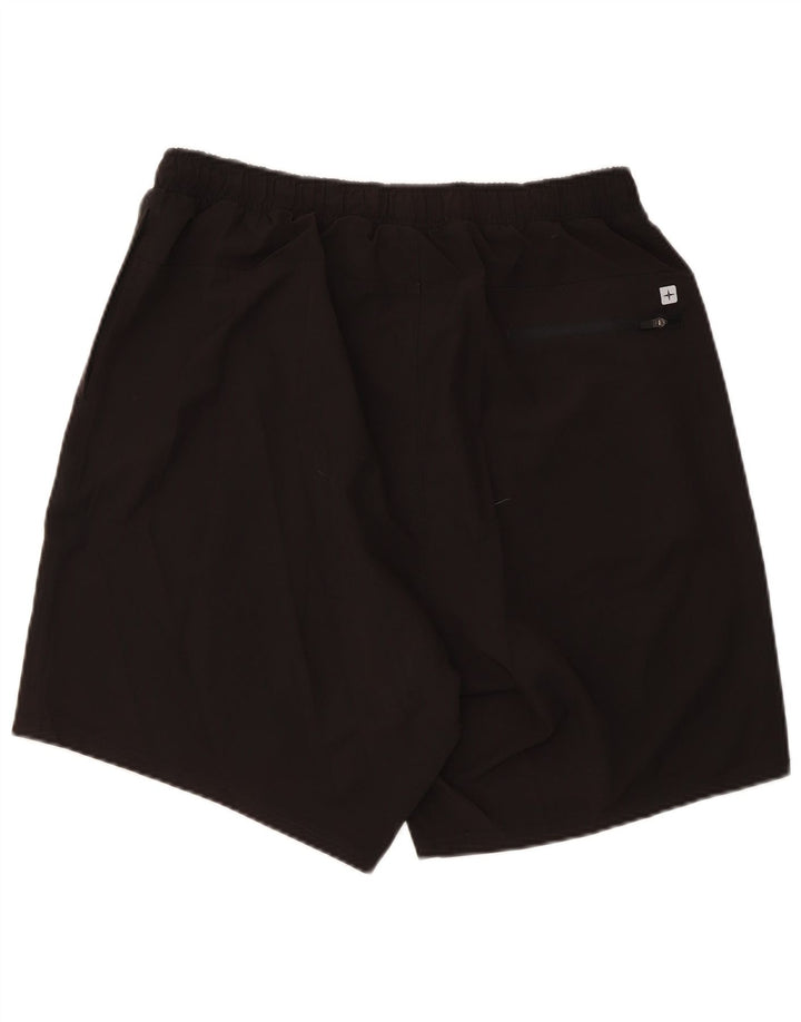 Mountain Warehouse Herren-Sportshorts, Größe L, aus schwarzem Polyester