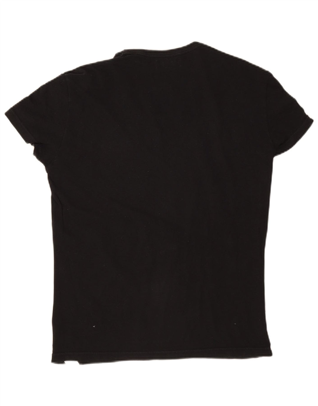 Emporio Armani Herren T-Shirt Top Medium Schwarz Baumwolle