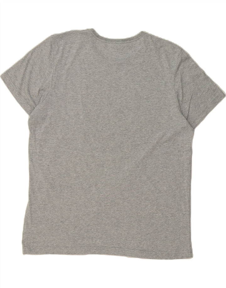 ADIDAS Mens Graphic T-Shirt Top XL Grey Vintage Adidas and Second-Hand Adidas from Messina Hembry 