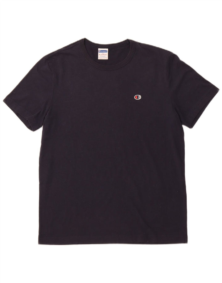 CHAMPION Herren T-Shirt Top XL Marineblau