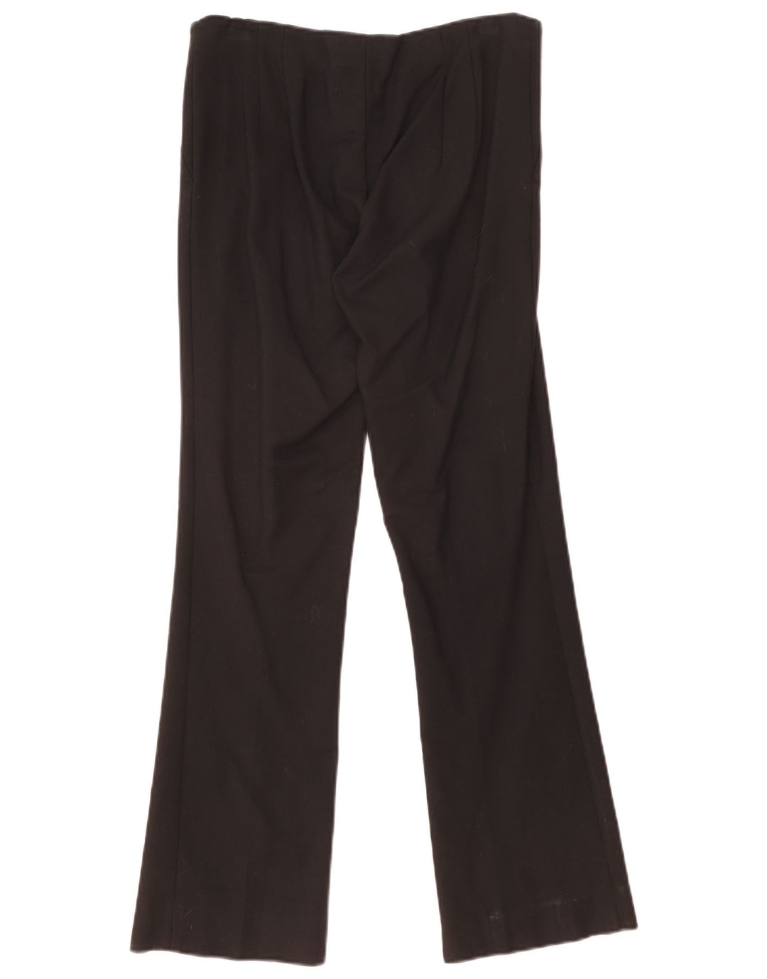 Zara Damen Bootcut Freizeithose Medium W30 L30 Schwarz Baumwolle
