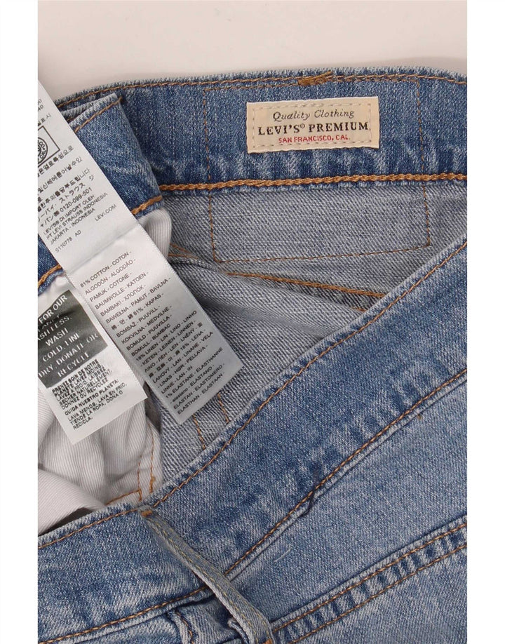 Levi's Herren 511 Slim Jeans W32 L30 Blaue Baumwolle