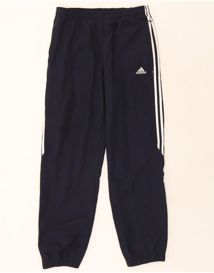 Adidas Herren-Trainingshose, Joggers, mittleres Marineblau, Polyester