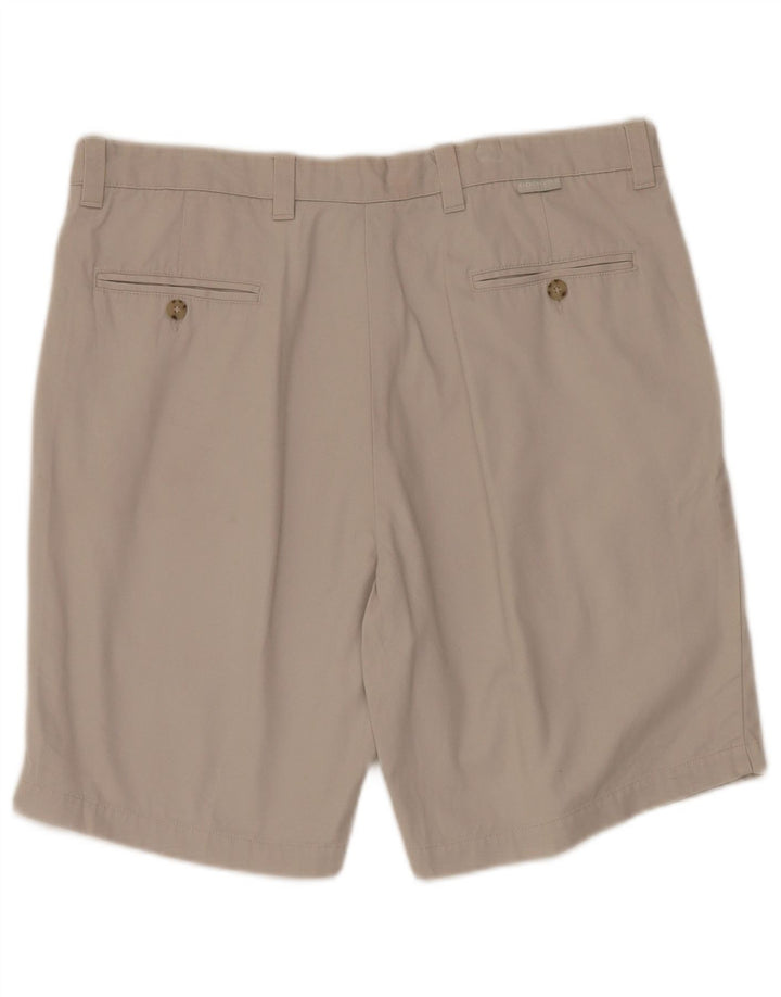 DOCKERS Herren Pegged Chino Shorts W36 Large Beige Baumwolle