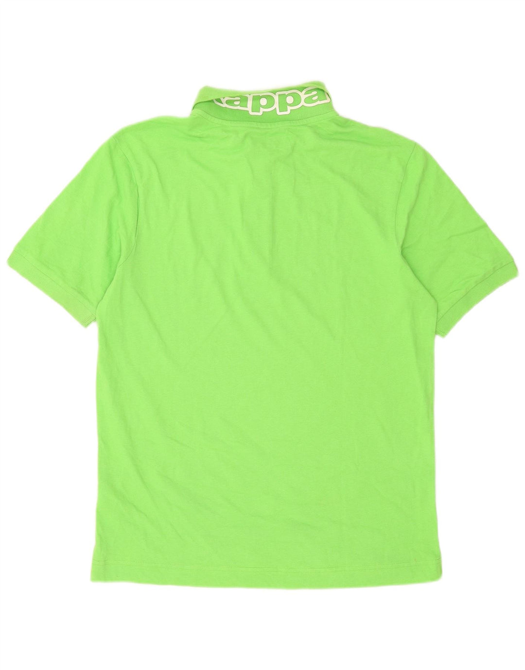 Kappa Herren-Poloshirt aus mittelgrüner Baumwolle