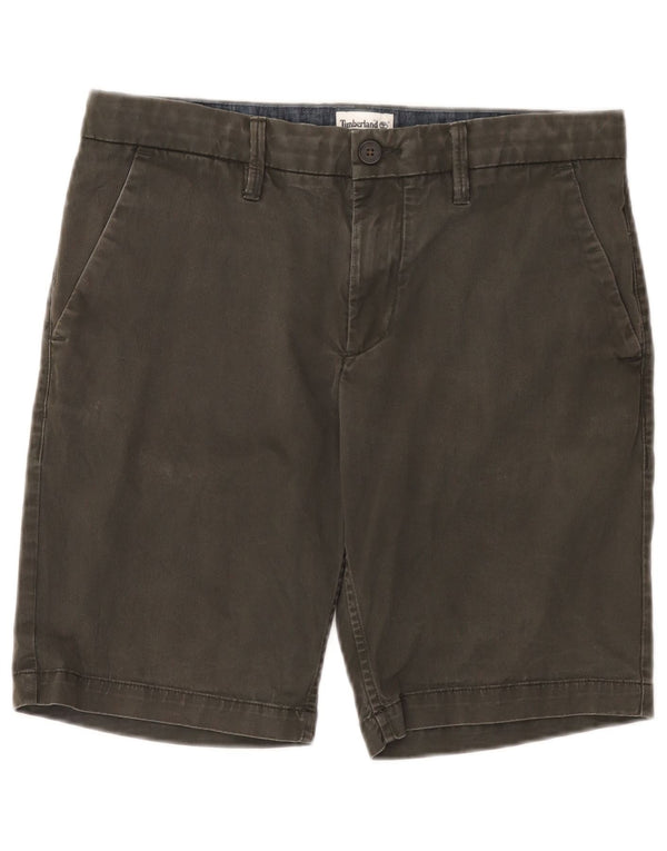 Timberland Herren Chinoshorts W32 mittelgraue Baumwolle