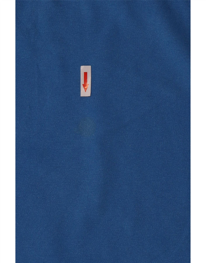 Kappa Herren-Poloshirt aus mittelblauer Baumwolle