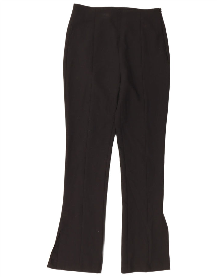 ZARA Damen Bootcut Freizeithose Large Schwarz Polyester