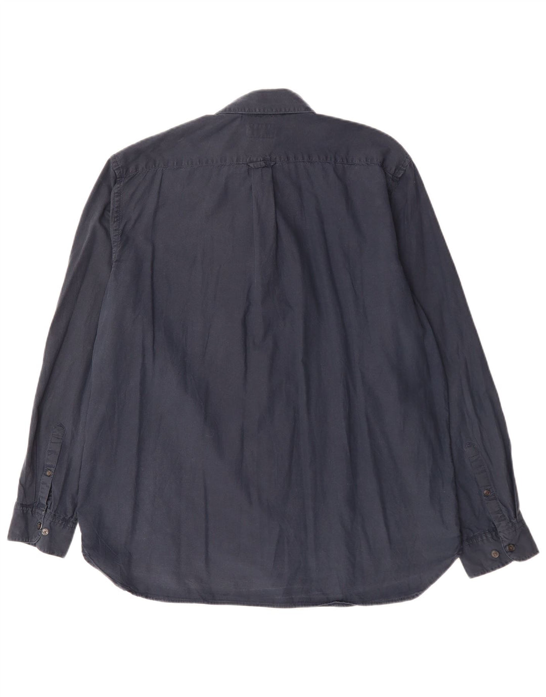 TIMBERLAND Herren Regular Fit Hemd 2XL Marineblau Baumwolle