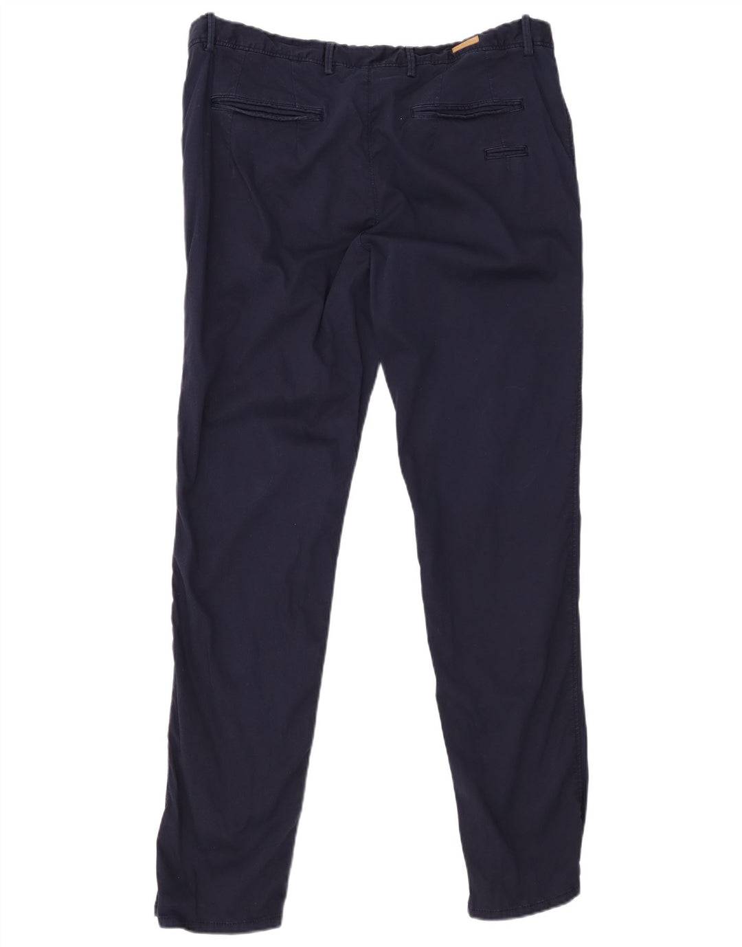 MASSIMO DUTTI Slim Chino-Hose für Herren, EU 46, XL, W36, L32, Marineblau, Baumwolle