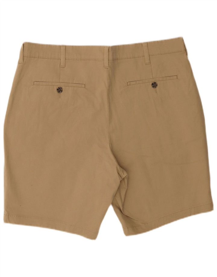 Marks & Spencer Herren Chinoshorts W36 Large Beige Baumwolle