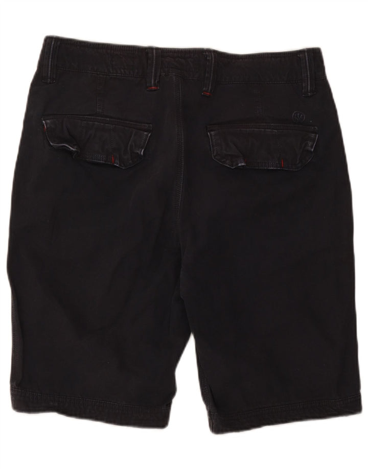 Fat Face Herren-Chinoshorts, W34, Größe L, Schwarz, Baumwolle