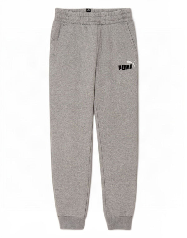 Puma Jungen Graphic Trainingshose Jogger 11–12 Jahre grau meliert