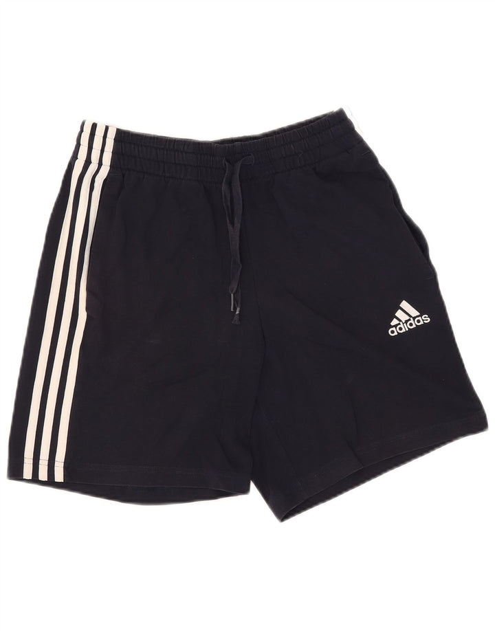 Adidas Herren Sport Shorts Small Marineblau Baumwolle