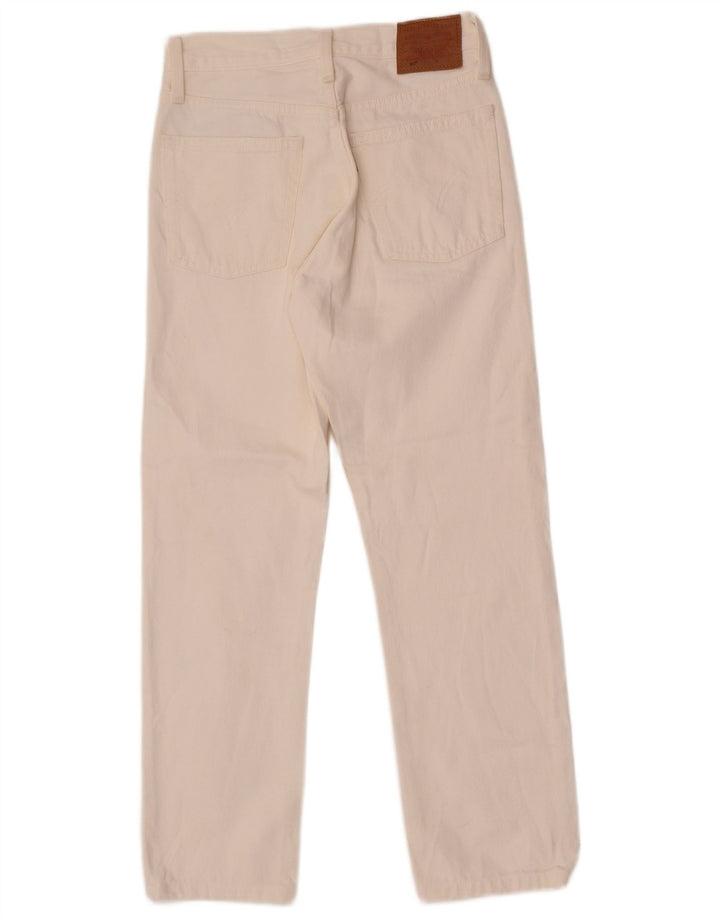 Levi's Damen 501 Straight Jeans W26 L26 Weiß