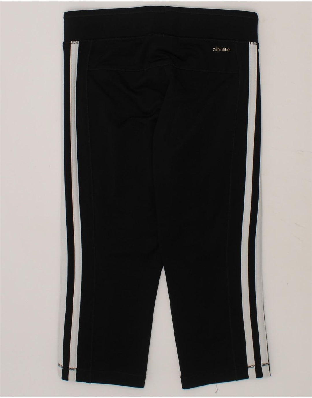 ADIDAS Girls Climalite Tracksuit Trousers 9-10 Years  Black Polyester Vintage Adidas and Second-Hand Adidas from Messina Hembry 