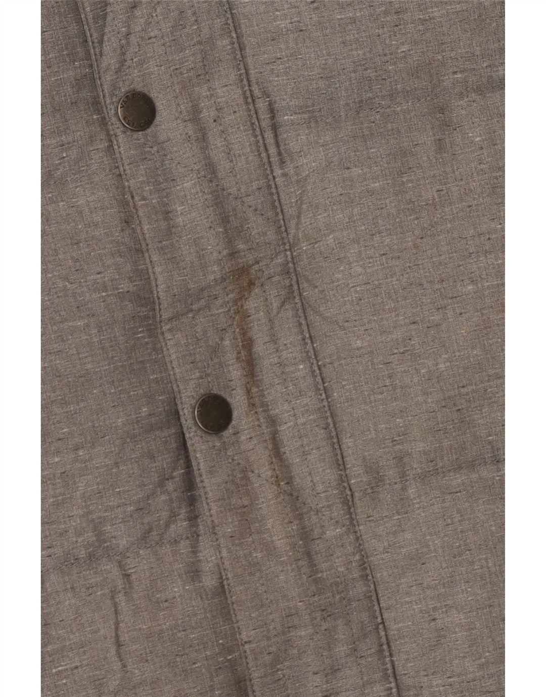 VANS Herren-Jacke mit Kapuze, gepolstert, UK 38, mittelgraues Nylon