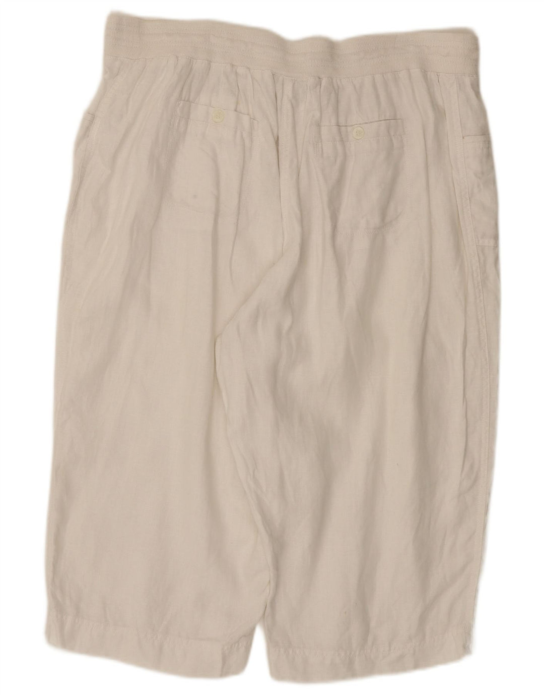 Marks & Spencer Damen Autograph Bermudashorts UK 18 XL W36 Weiß