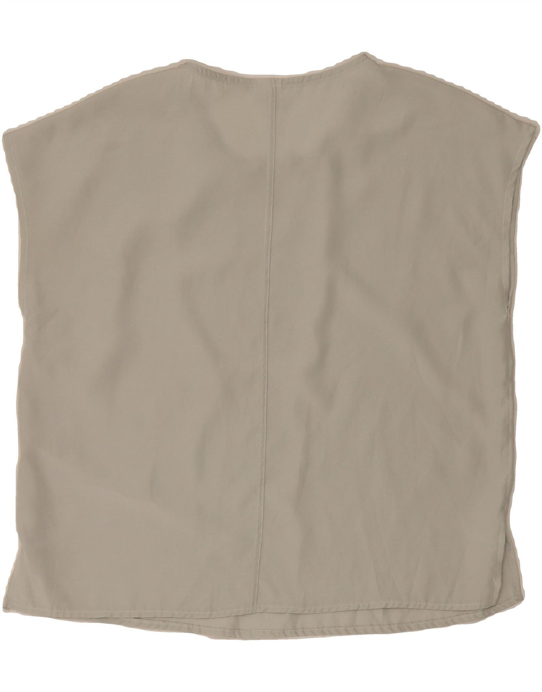 PRIMAVERA FIRENZE Womens Sleeveless Blouse Top UK 16 Large Grey Polyester Vintage Primavera Firenze and Second-Hand Primavera Firenze from Messina Hembry 