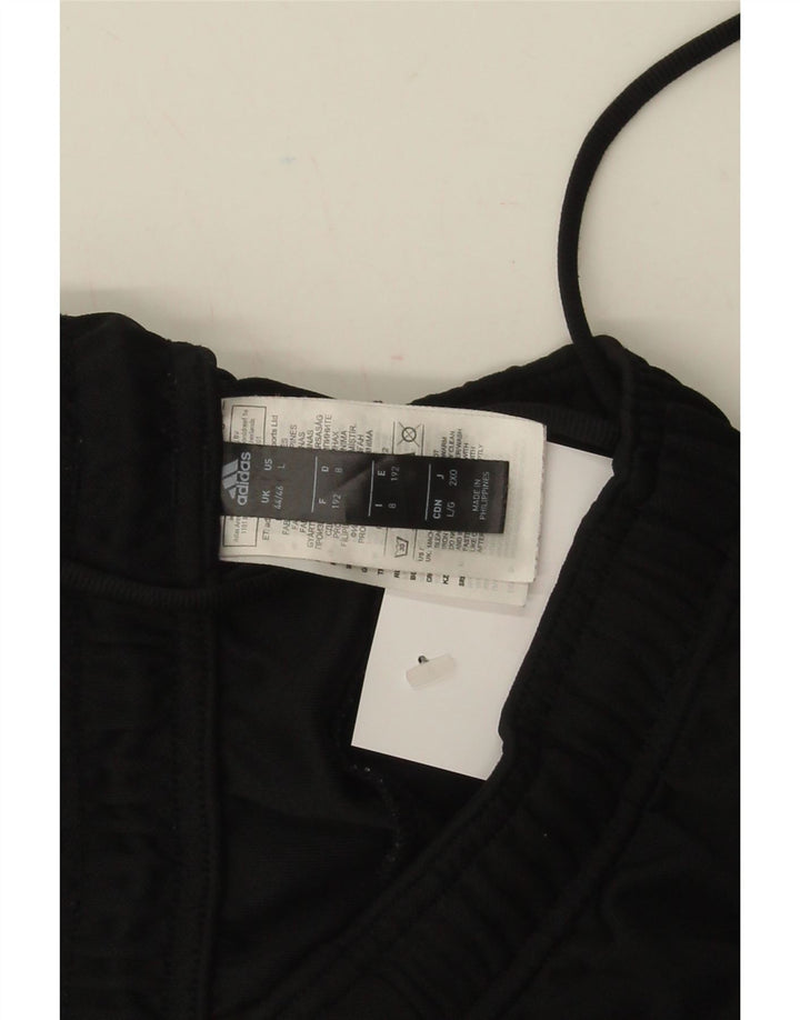 Adidas Herren Trainingshose UK 44/46 Large Schwarz Polyester