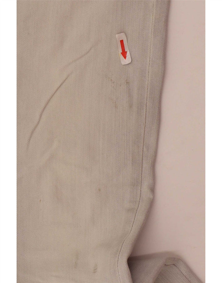 Dunlop Herren Slim Jeans W32 L29 Graue Baumwolle