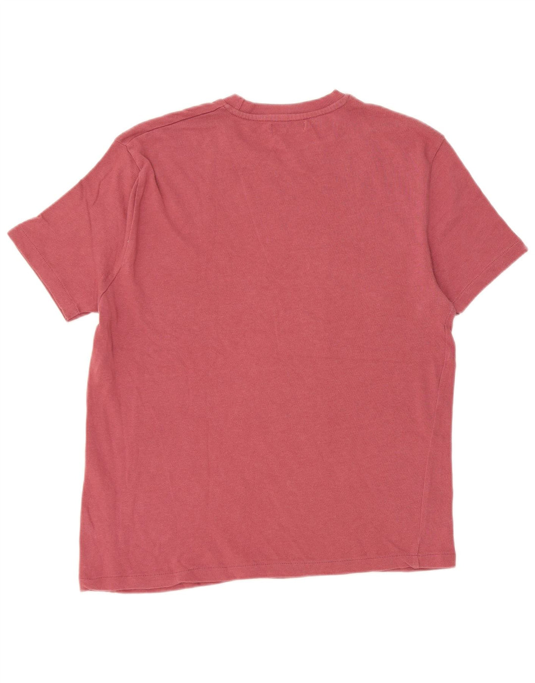 Zara Herren T-Shirt Top Large Rosa