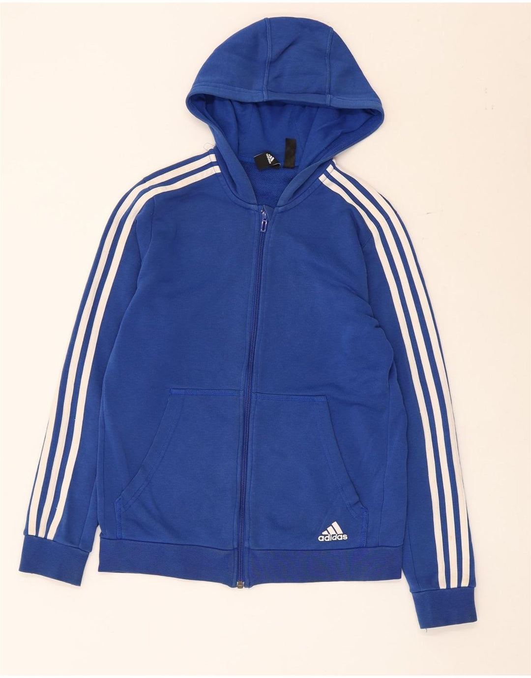 Adidas Jungen Zip Hoodie Pullover 13-14 Jahre Blau